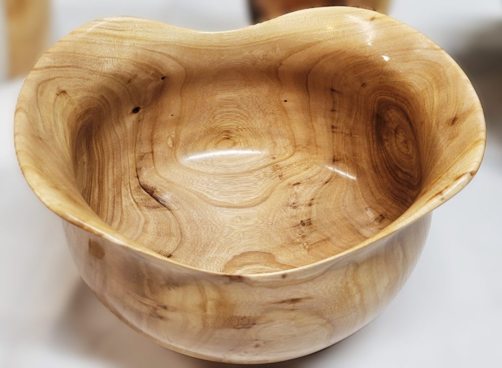Maple Bowl turned by Richard Sondelski, Central Wisconsin Wood Turners